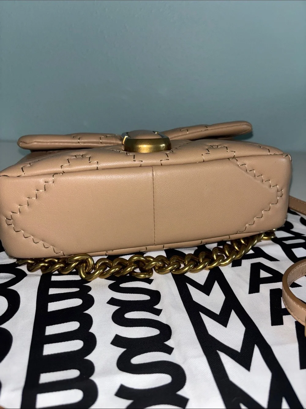 Marc Jacobs Quilted Leather Shoulder Bag - Picture 5 of 12